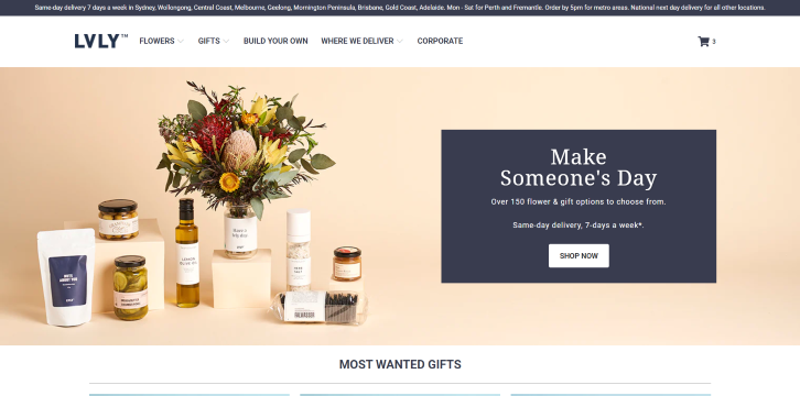 LVLY home page